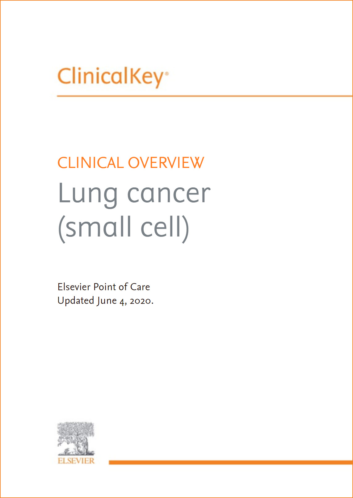 Elsevier ClinicalKey Point of Care